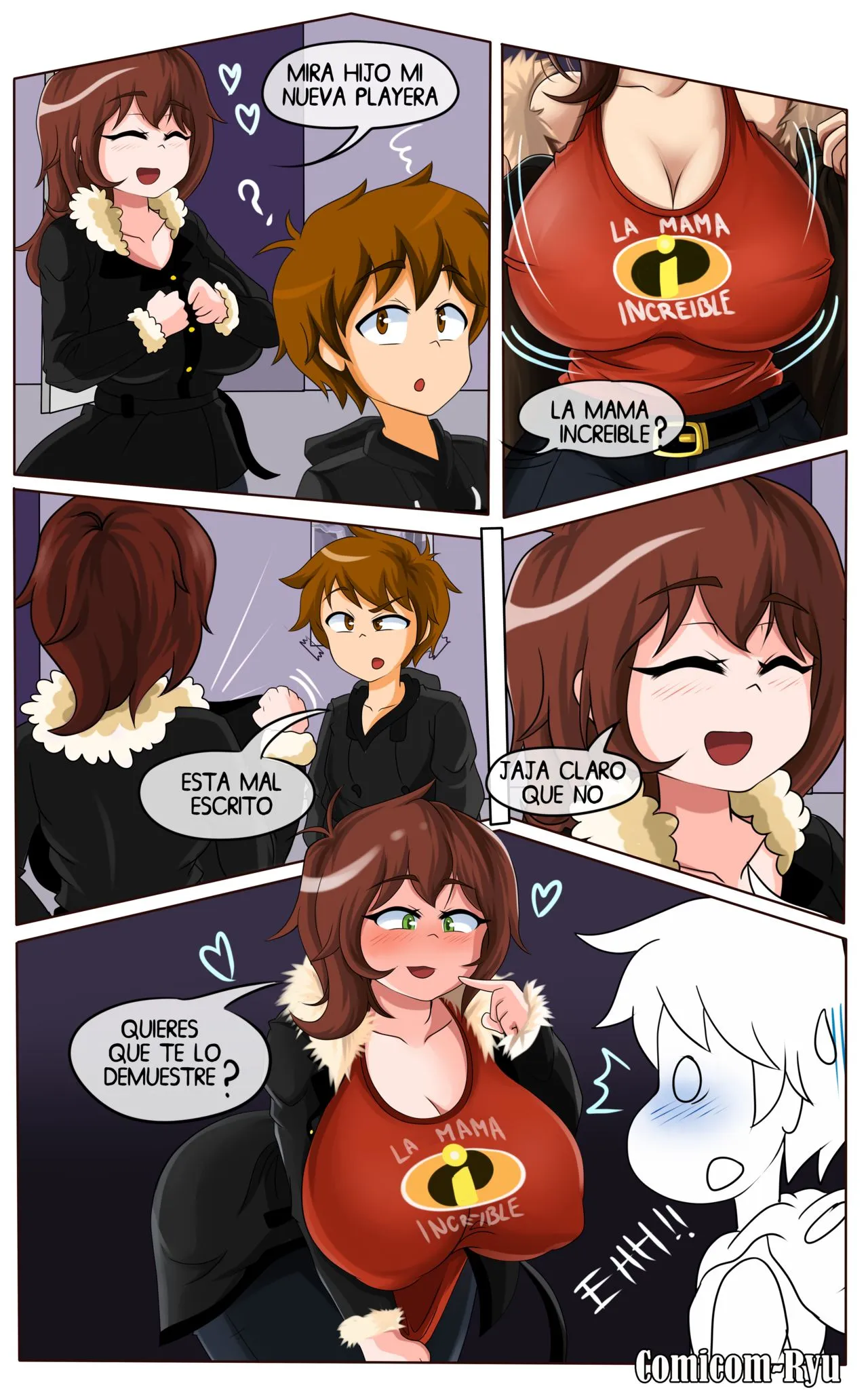 Comic la mama increible